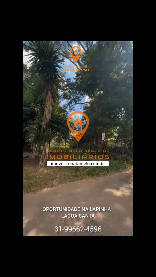 Lote plano de 1.900 m² na Lapinha, Lagoa Santa