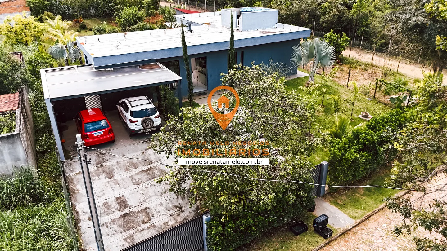Casa com spa, pomar e 1.000 m² de lote em condomínio fechado