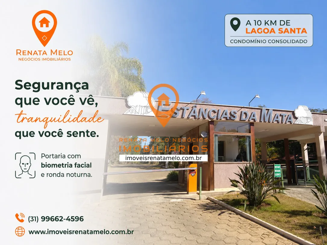 Lote de 1.000 m² no Condomínio Estâncias da Mata